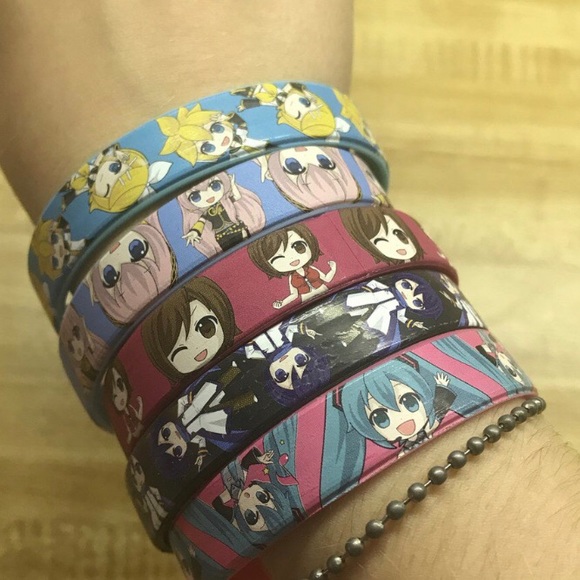 Vocaloid Anime Bracelet Set